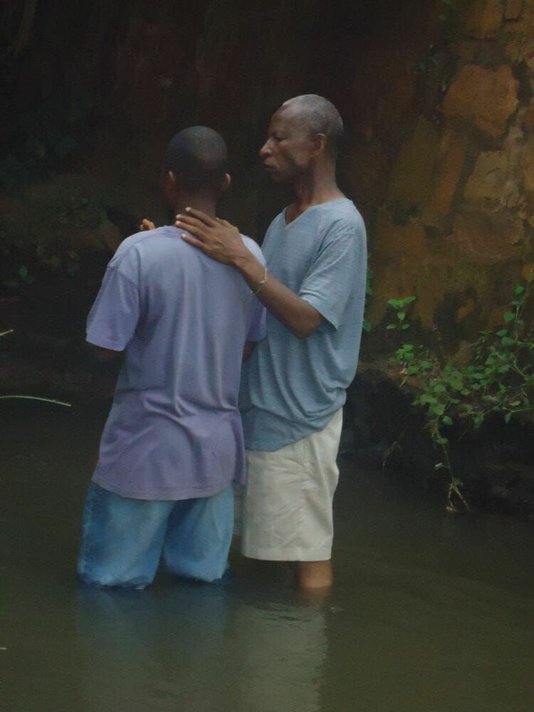 Baptism in Congo