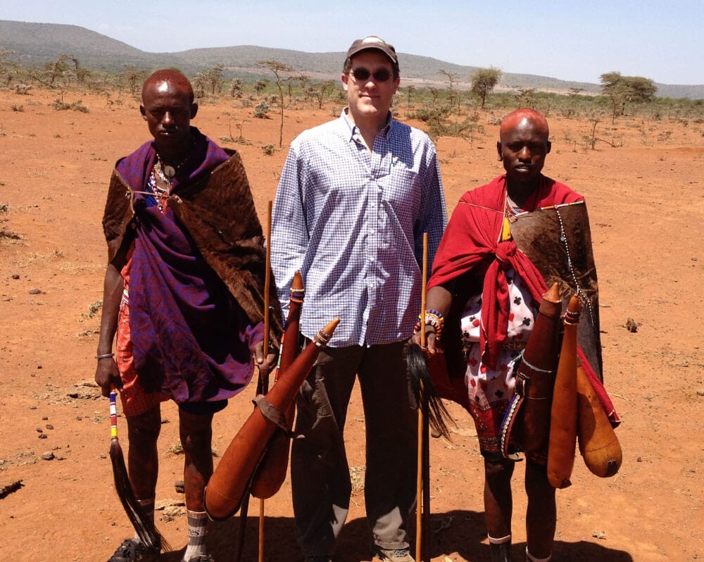 Meeting Bush Men in Kenya