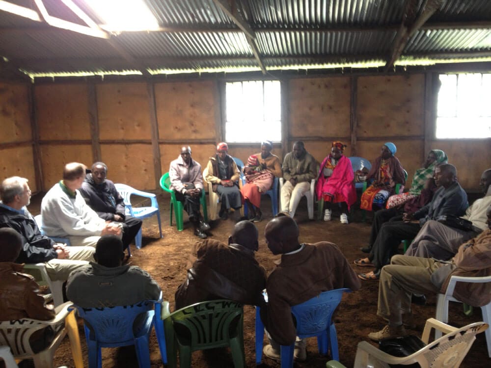 Bushman Gathering in local church building